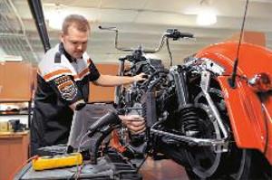 Kane's Motorcycles Service Department